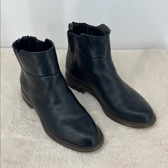 Franco Sarto Shoes - FRANCO SARTO WOMENS SIZE 6 Black Leather Ankle Boots